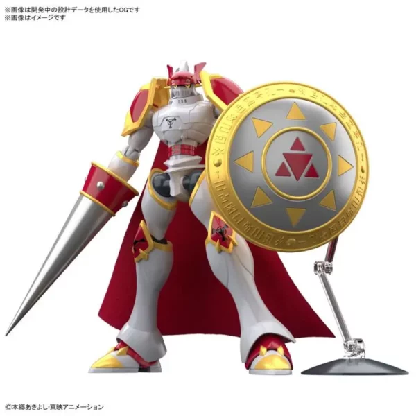 DukemonGallantmon Digimon Figure-Rise Standard Model Kit (5)
