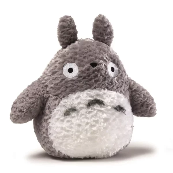 Medium Grey Fluffy Totoro My Neighbor Totoro Plush (1)
