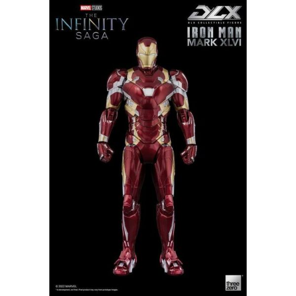 Iron Man Marvel Studio’s Captain America Civil War Mark 46 DLX 112 Scale Figure (12)