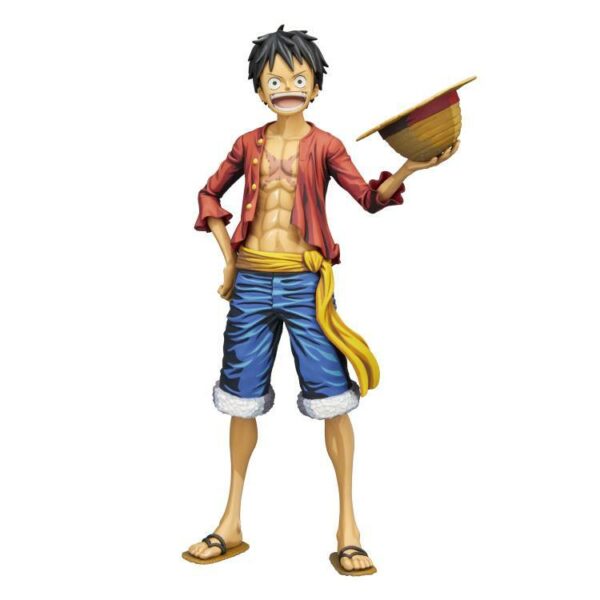 Monkey D. Luffy One Piece Grandista Nero Manga Dimensions Figure (4)