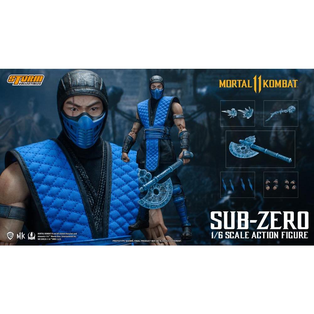 Sub-Zero Mortal Kombat XI (KLASSIC) 16 Scale Action Figure (23)