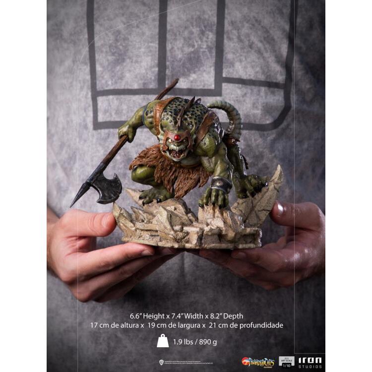 Slithe ThunderCats 110 Scale Battle Diorama Series Limited Edition Art Statue (2)