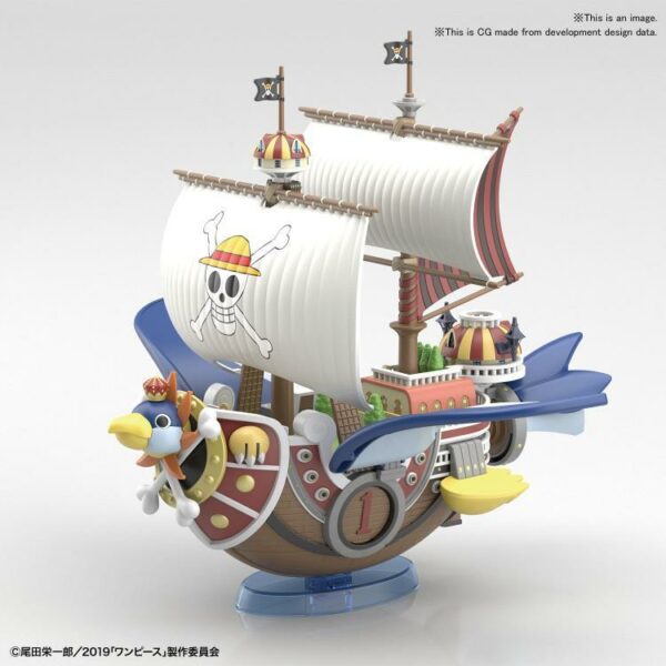 Thousand Sunny Flying Ship One Piece Stampede Grand Ship Collection Model Kit (9)
