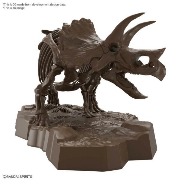 Triceratops Imaginary Skeleton Discovery Plamodel Museum 132 Scale Model Kit (6)