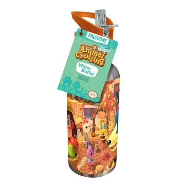 Animal Crossing Autumn Scene Water Bottle.jpg