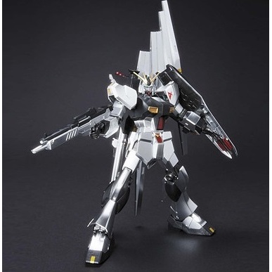 RX-93 Nu Gundam Mobile Suit Gundam Char’s Counterattack (Metallic Coating Ver.) 1144 Scale HGUC Model Kit (4)