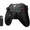 Xbox One Controller Black w PC Adapter 889842657579 2