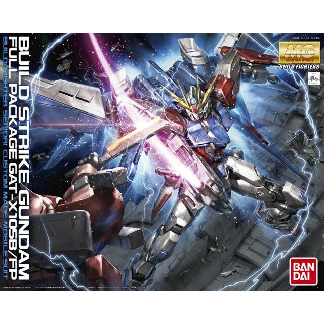 GAT-X105BFP Build Strike Gundam Full Package Gundam Build Fighters MG 1100 Scale Model Kit (8)