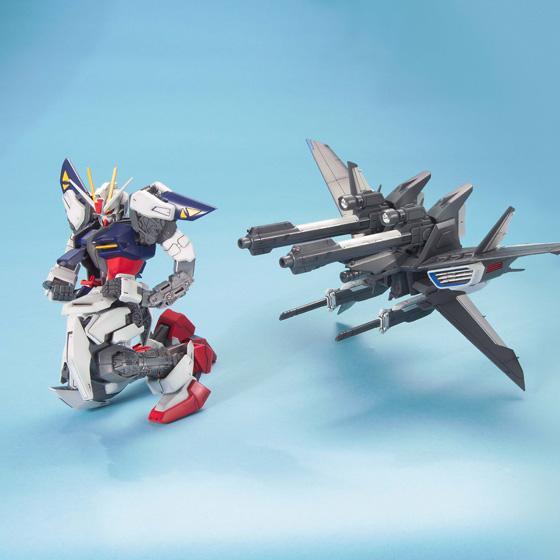 GAT-X105E Strike E + IWSP Mobile Suit Gundam SEED (Lukas O’Donnell Custom) MG 1100 Scale Model Kit (5)