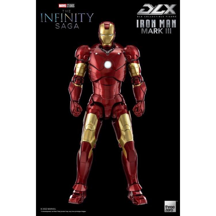 Iron Man DLX Mark 3 Avengers Infinity Saga 112 Scale Figure (12)