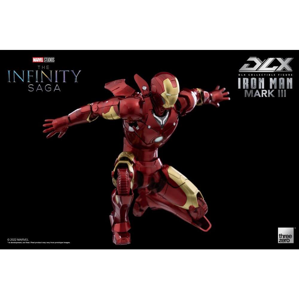 Iron Man DLX Mark 3 Avengers Infinity Saga 112 Scale Figure (13)