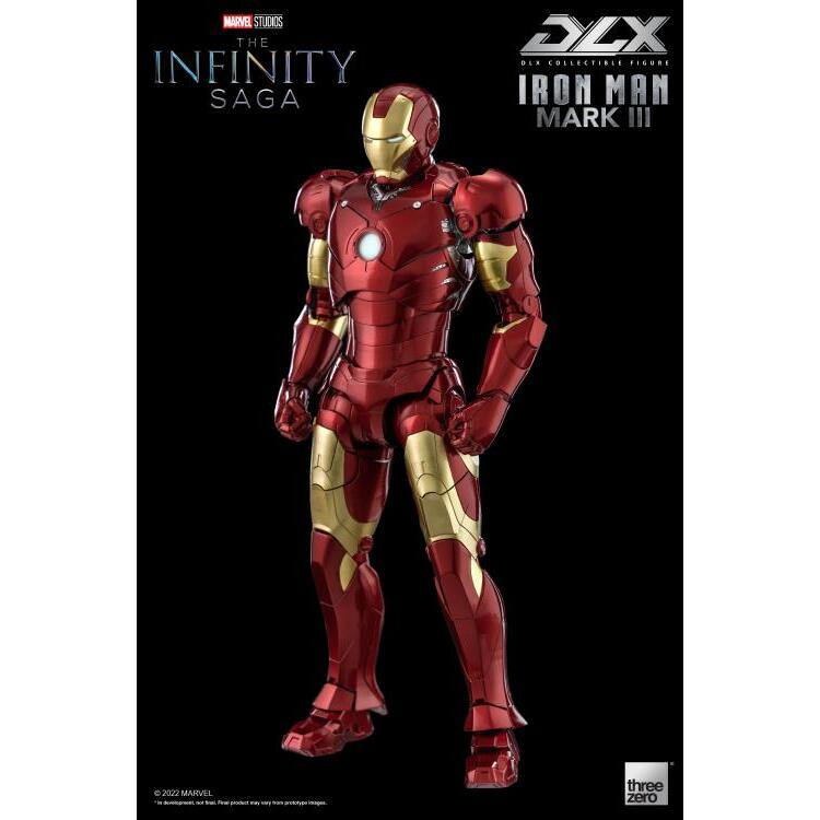 Iron Man DLX Mark 3 Avengers Infinity Saga 112 Scale Figure (17)
