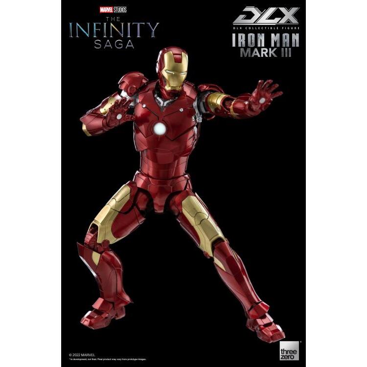 Iron Man DLX Mark 3 Avengers Infinity Saga 112 Scale Figure (2)