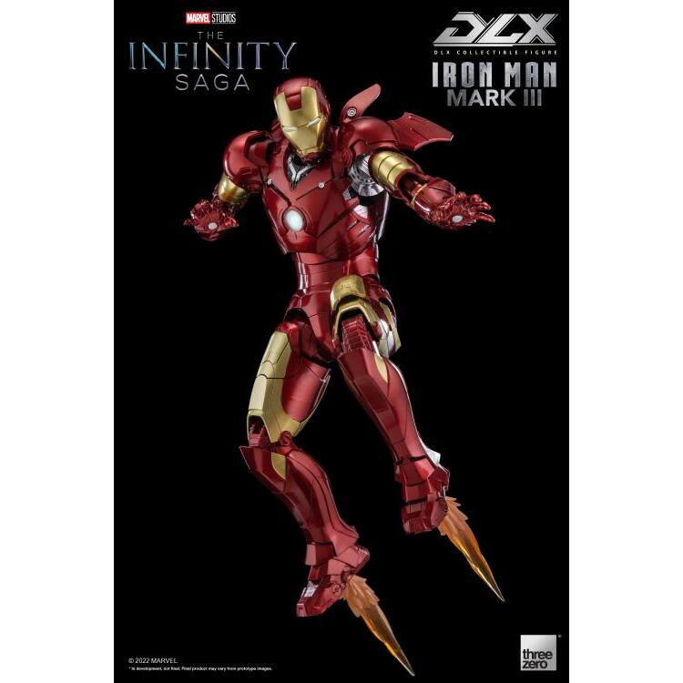 Iron Man DLX Mark 3 Avengers Infinity Saga 112 Scale Figure (4)