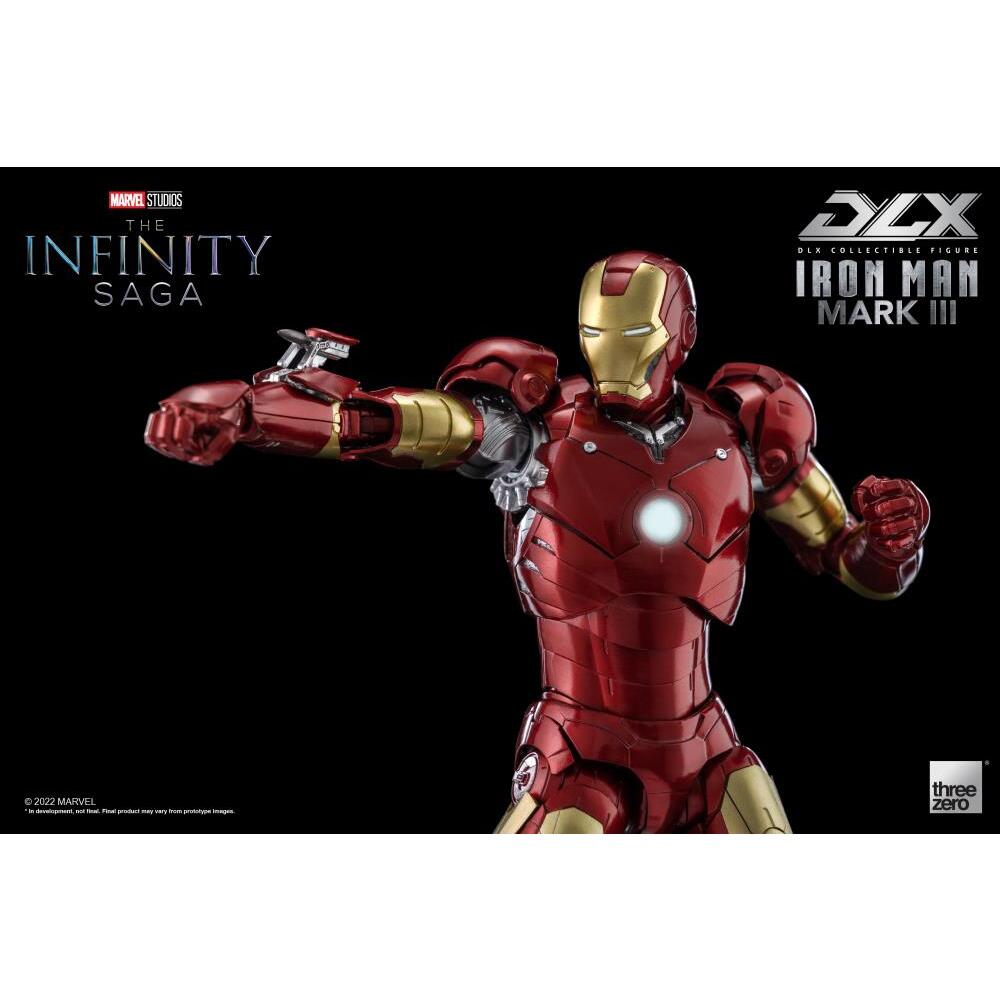 Iron Man DLX Mark 3 Avengers Infinity Saga 112 Scale Figure (7)