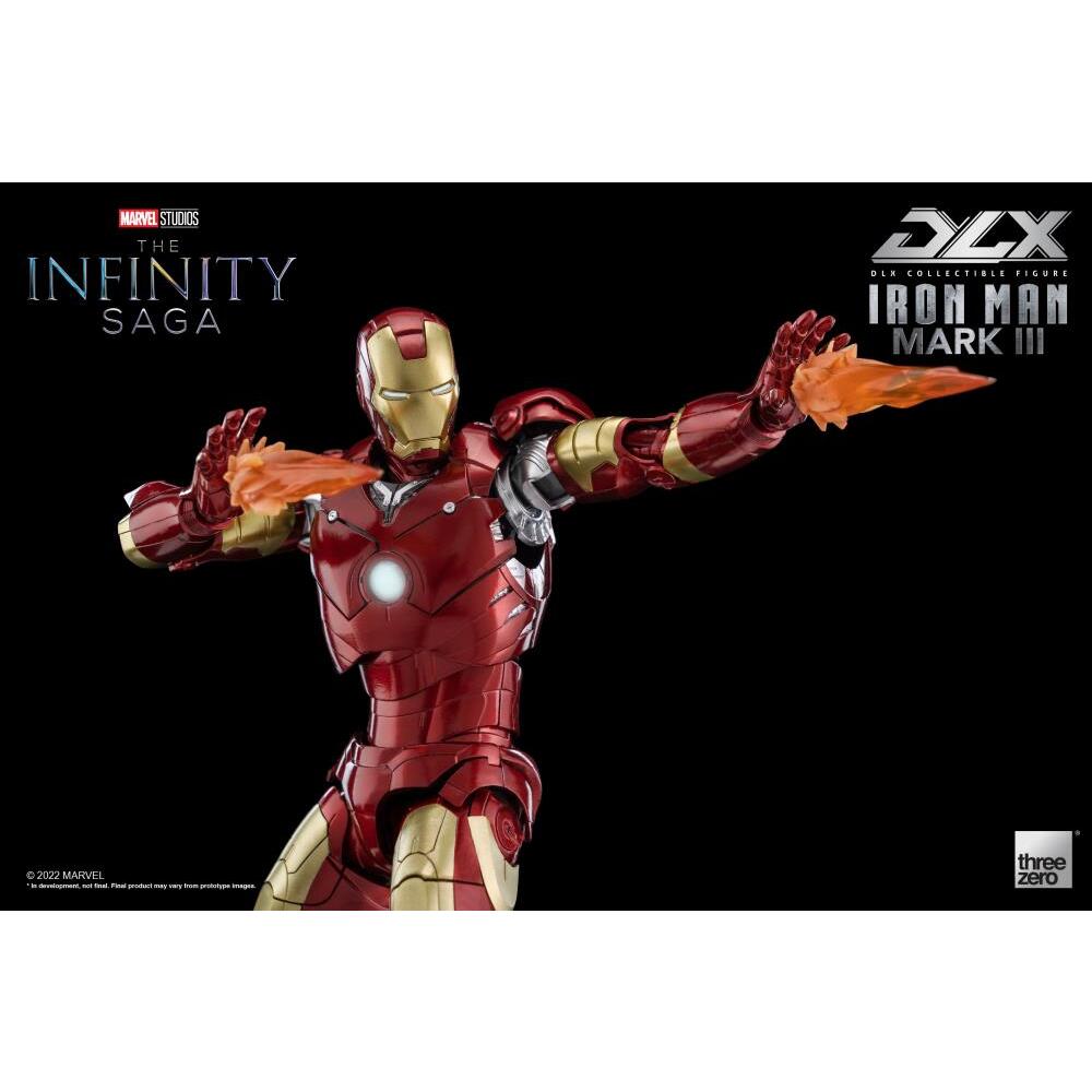 Iron Man DLX Mark 3 Avengers Infinity Saga 112 Scale Figure (8)