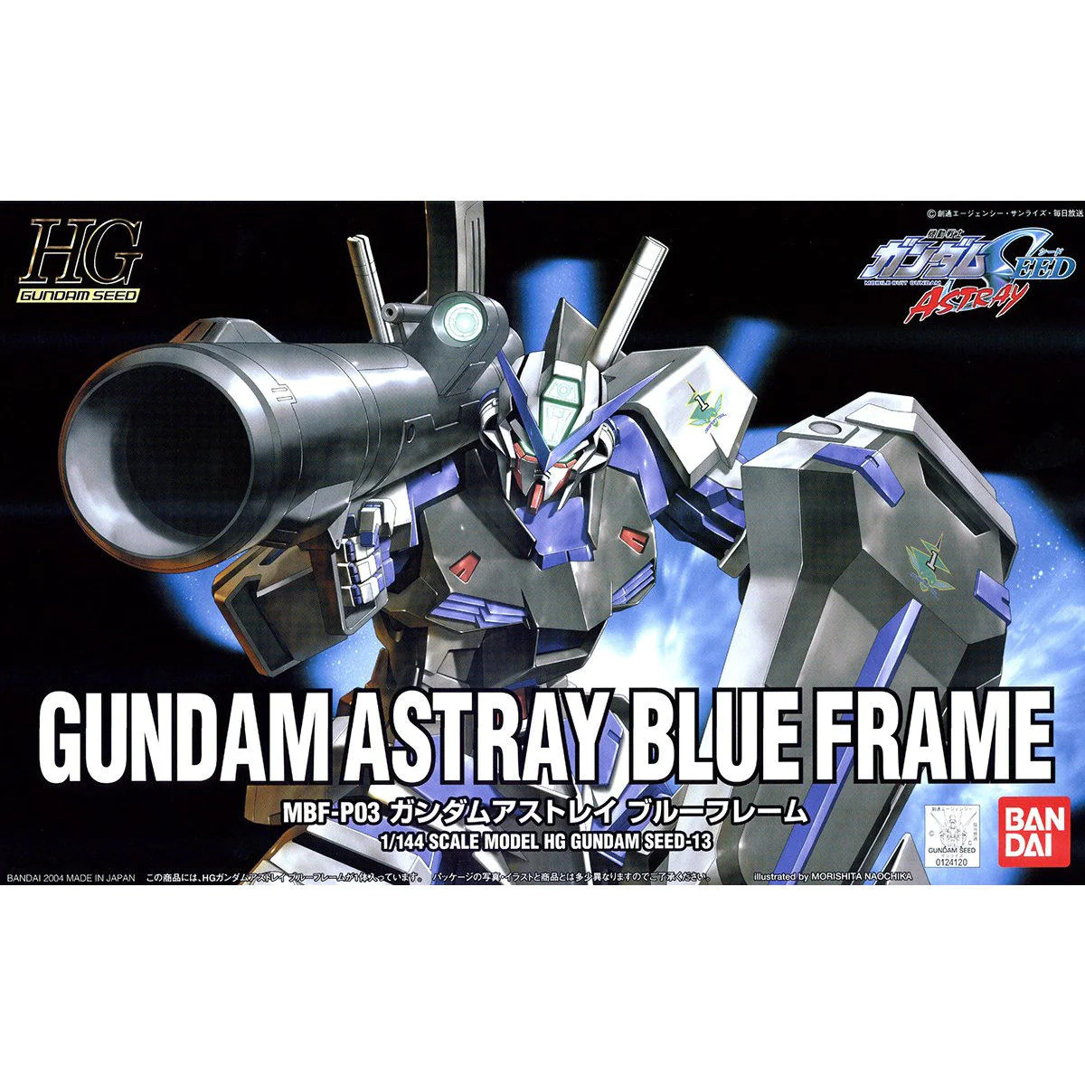 MBF-P03 Gundam Astray Blue Frame Mobile Suit Gundam SEED Astray HG 1144 Scale Model Kit (4)