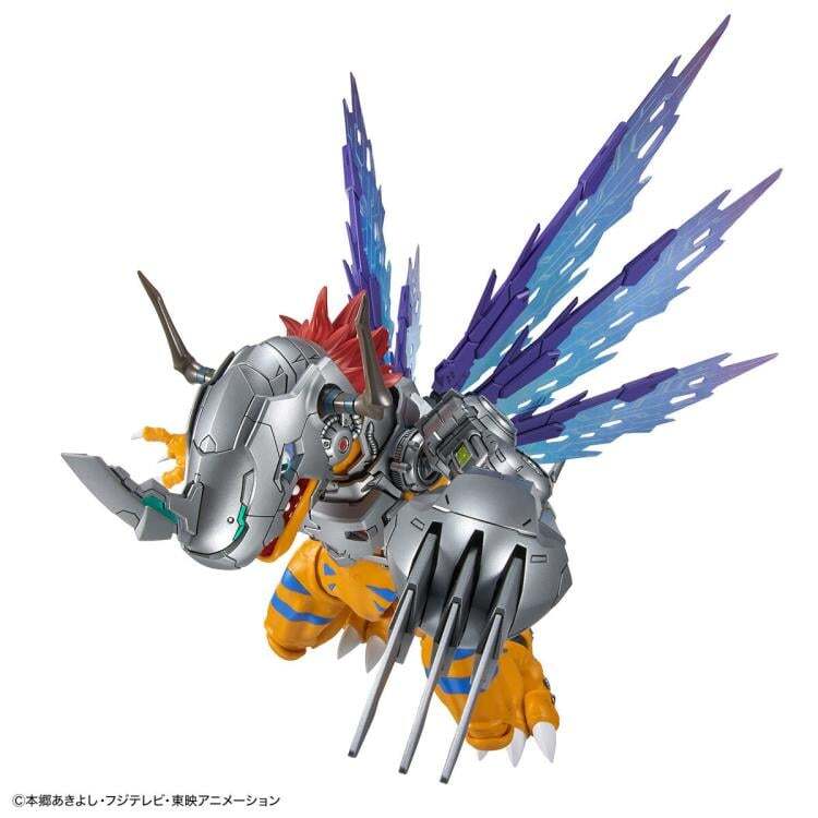 Metal Greymon Digimon Adventure (Amplified Vaccine Species) Figure-rise Standard Model Kit (6)
