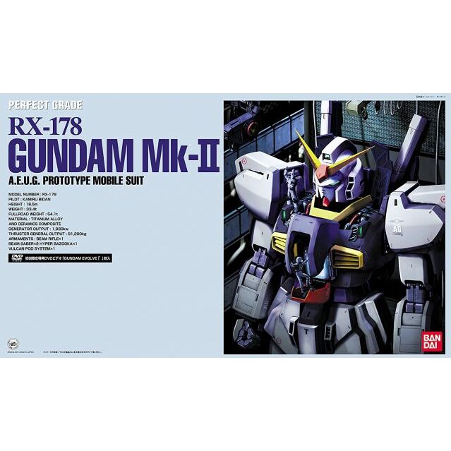 RX-178 Gundam MK-II A.E.U.G. Mobile Suit Zeta Gundam PG 160 Scale Model Kit (4)