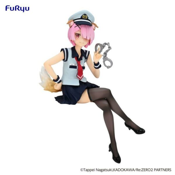 Ram ReZero Starting Life in Another World (Police Officer Ver.) Noodle Stopper Figure (7)