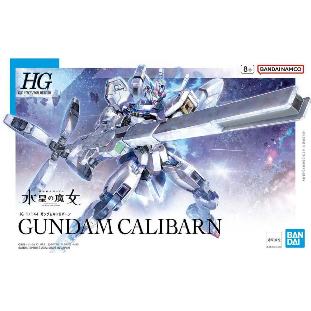 X-EX01 Gundam Calibarn Mobile Suit Gundam The Witch from Mercury HG 1144 Scale Model kit (9)