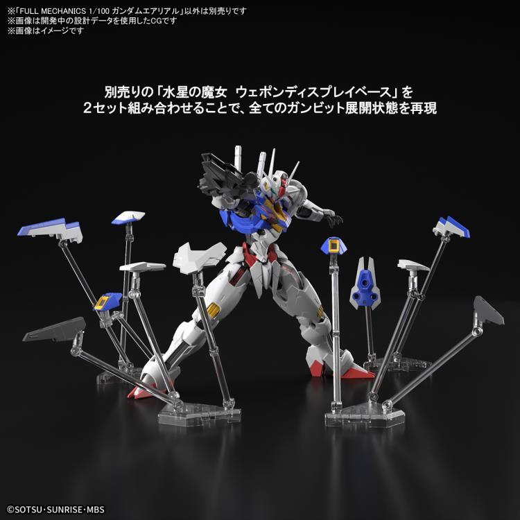 XVX-16 Aerial Gundam Mobile Suit Gundam The Witch from Mercury Full Mechanics 1100 Scale Model Kit (1)