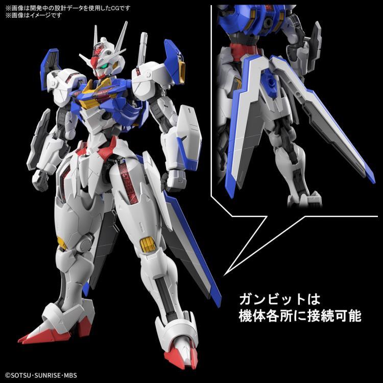 XVX-16 Aerial Gundam Mobile Suit Gundam The Witch from Mercury Full Mechanics 1100 Scale Model Kit (8)