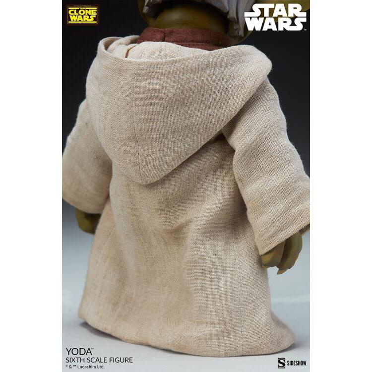 Yoda Star Wars The Clone Wars 16 Scale Figure (12)