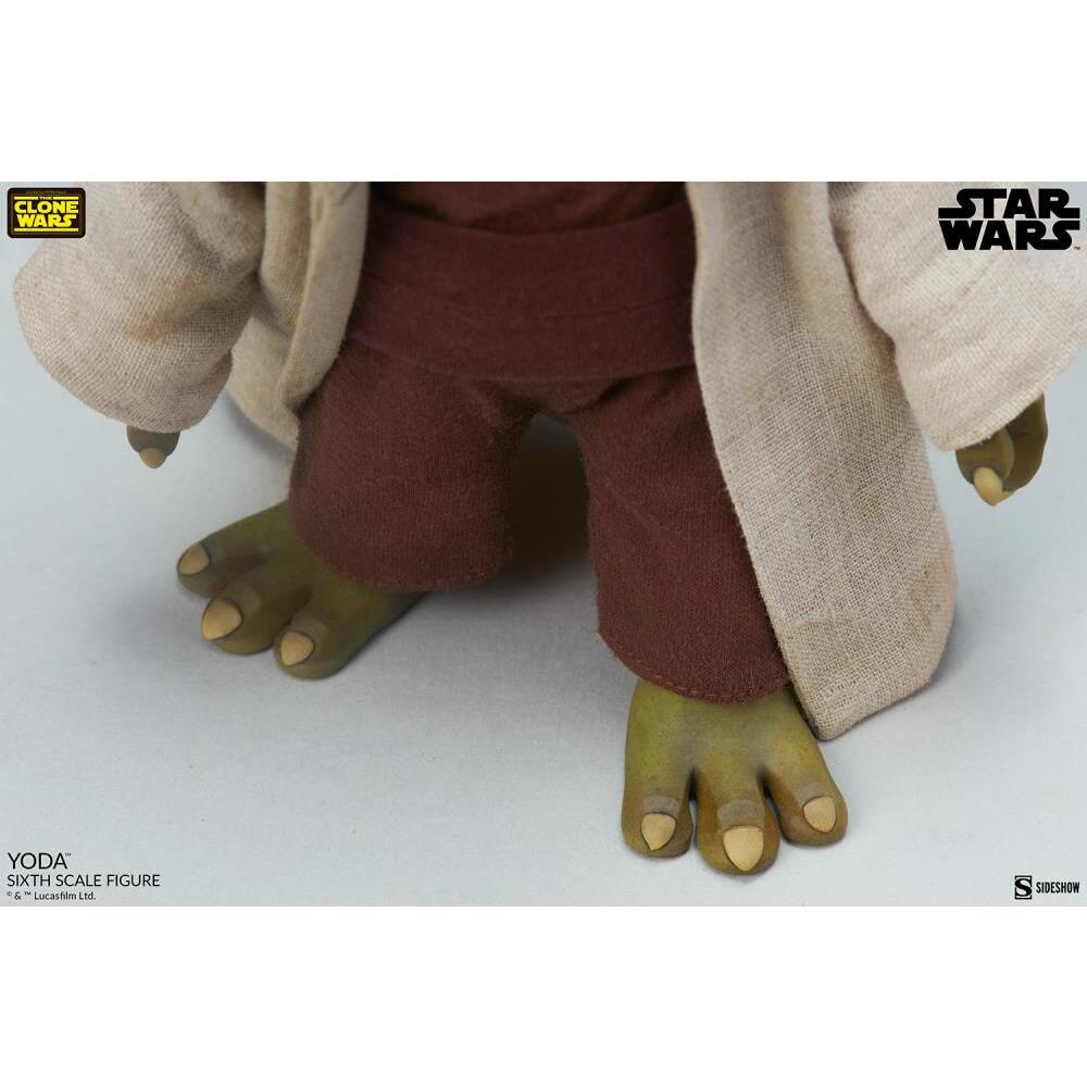 Yoda Star Wars The Clone Wars 16 Scale Figure (4)