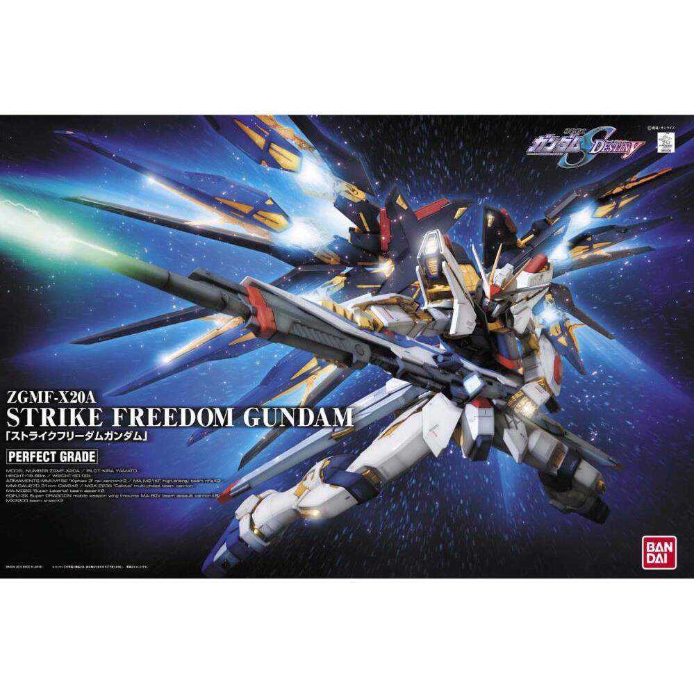 ZGMF-X20A Strike Freedom Mobile Suit Gundam SEED Destiny PG 160 Scale Model Kit (2)