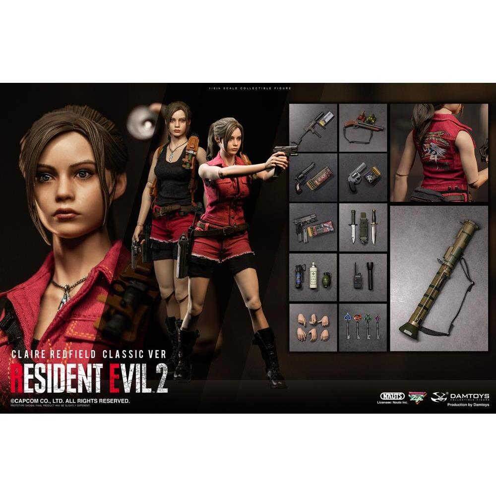 Claire Redfield Resident Evil 2 (Classic Ver.) 16 Scale Figure (21)