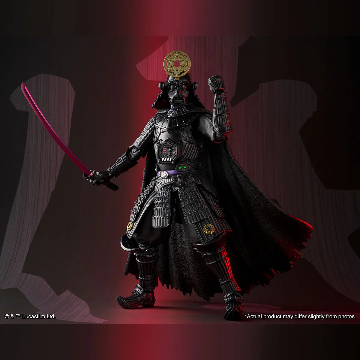 Darth Vader (Samurai Taisho)Star Wars Obi-Wan Kenobi Meisho Movie Realization Figure (6)