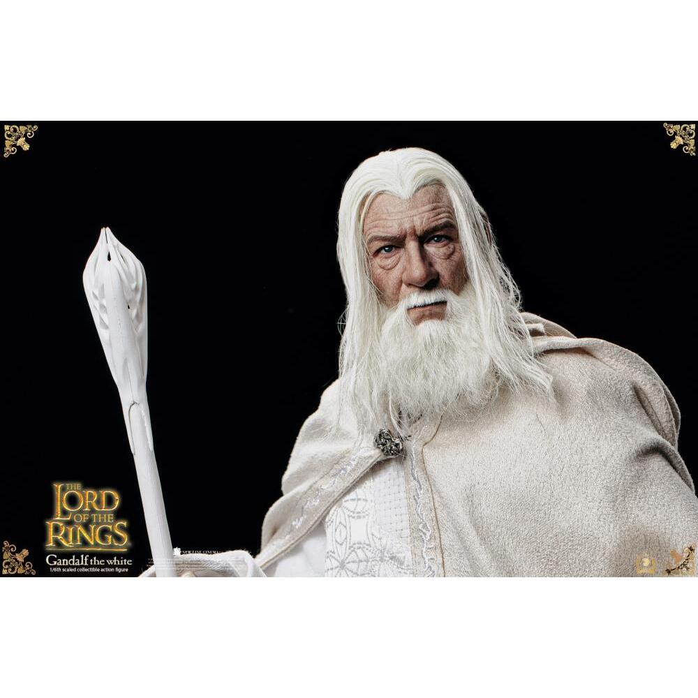 Gandolf the White & Shadowfax The Lord of the Rings 16 Scale Figure (12)