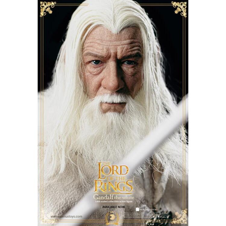 Gandolf the White & Shadowfax The Lord of the Rings 16 Scale Figure (15)