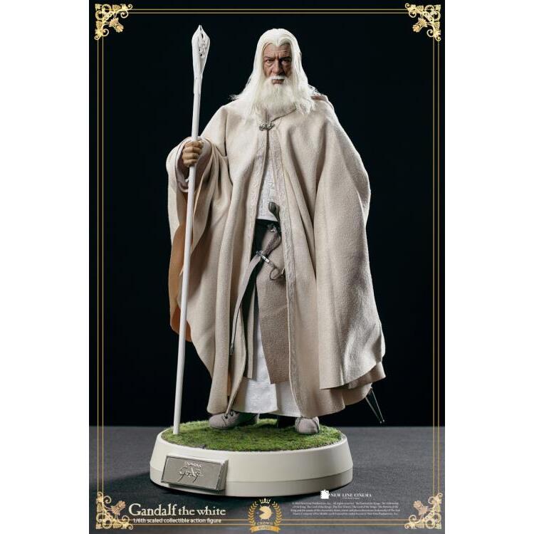 Gandolf the White & Shadowfax The Lord of the Rings 16 Scale Figure (18)