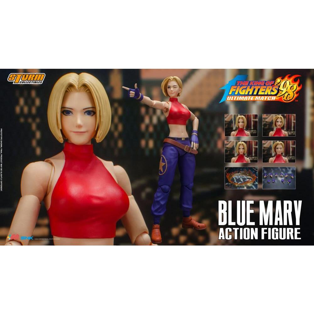 Blue Mary The King of Fighters ’98 112 Scale Action Figure (13)