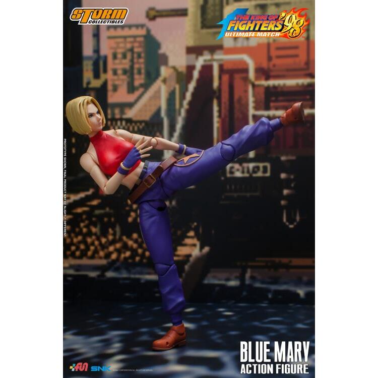 Blue Mary The King of Fighters ’98 112 Scale Action Figure (2)