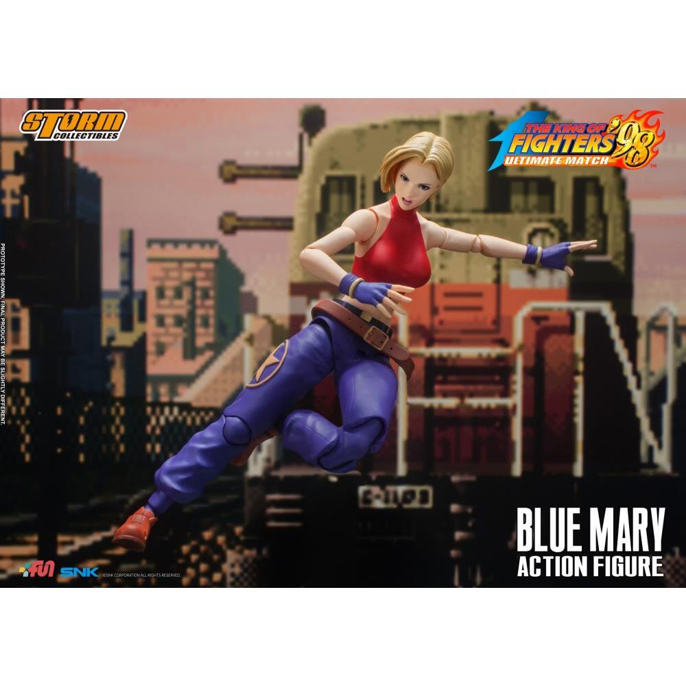 Blue Mary The King of Fighters ’98 112 Scale Action Figure (8)