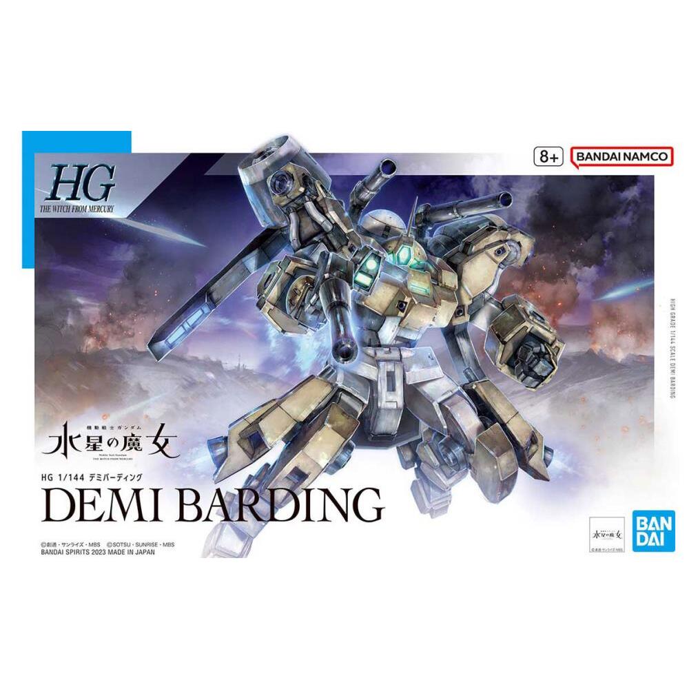 Demi Barding Mobile Suit Gundam The Witch from Mercury HG 1144 Scale Model Kit (6)