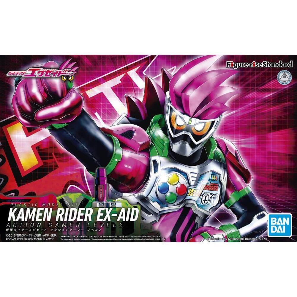 Kamen Rider EX-Aid Kamen Rider (Action Gamer Level 2) Figure-rise Standard Model Kit (7)