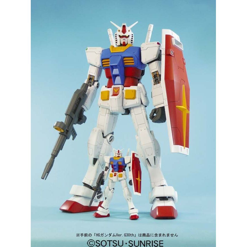 RX-78-2 Gundam Mobile Suit Gundam 148 Scale Mega Size Model Kit (1)