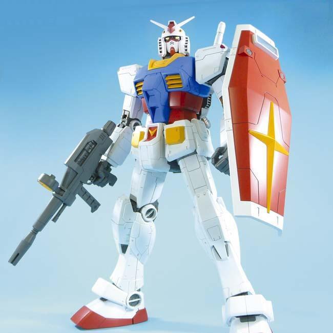 RX-78-2 Gundam Mobile Suit Gundam 148 Scale Mega Size Model Kit (9)
