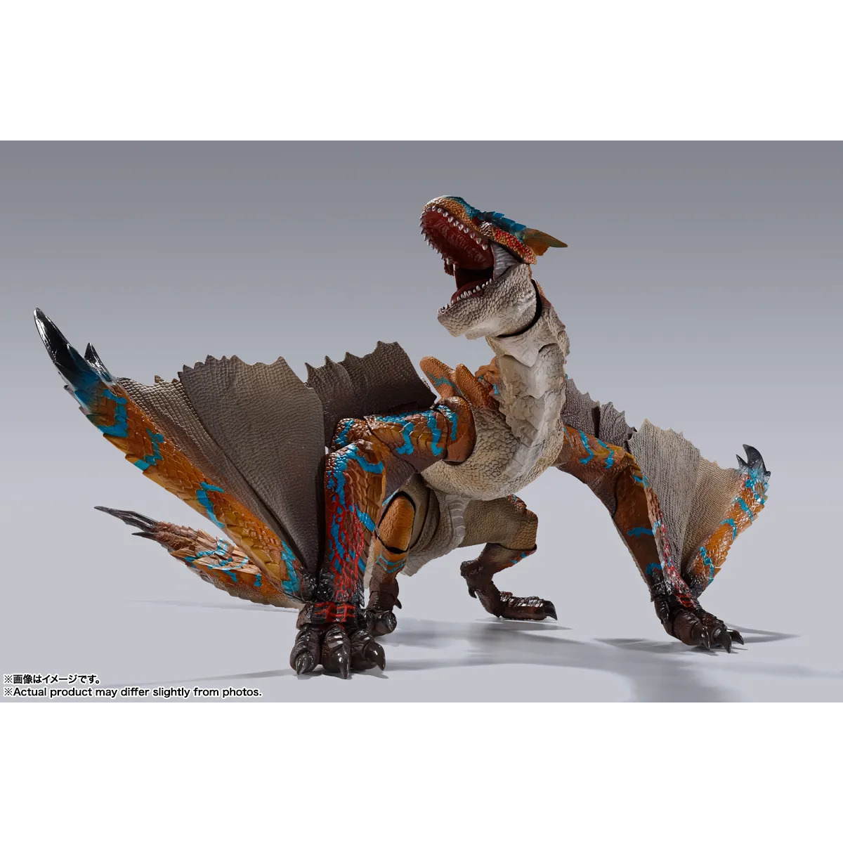 Tigrex Monster Hunter Rise S.H.MonsterArts Figure (1)