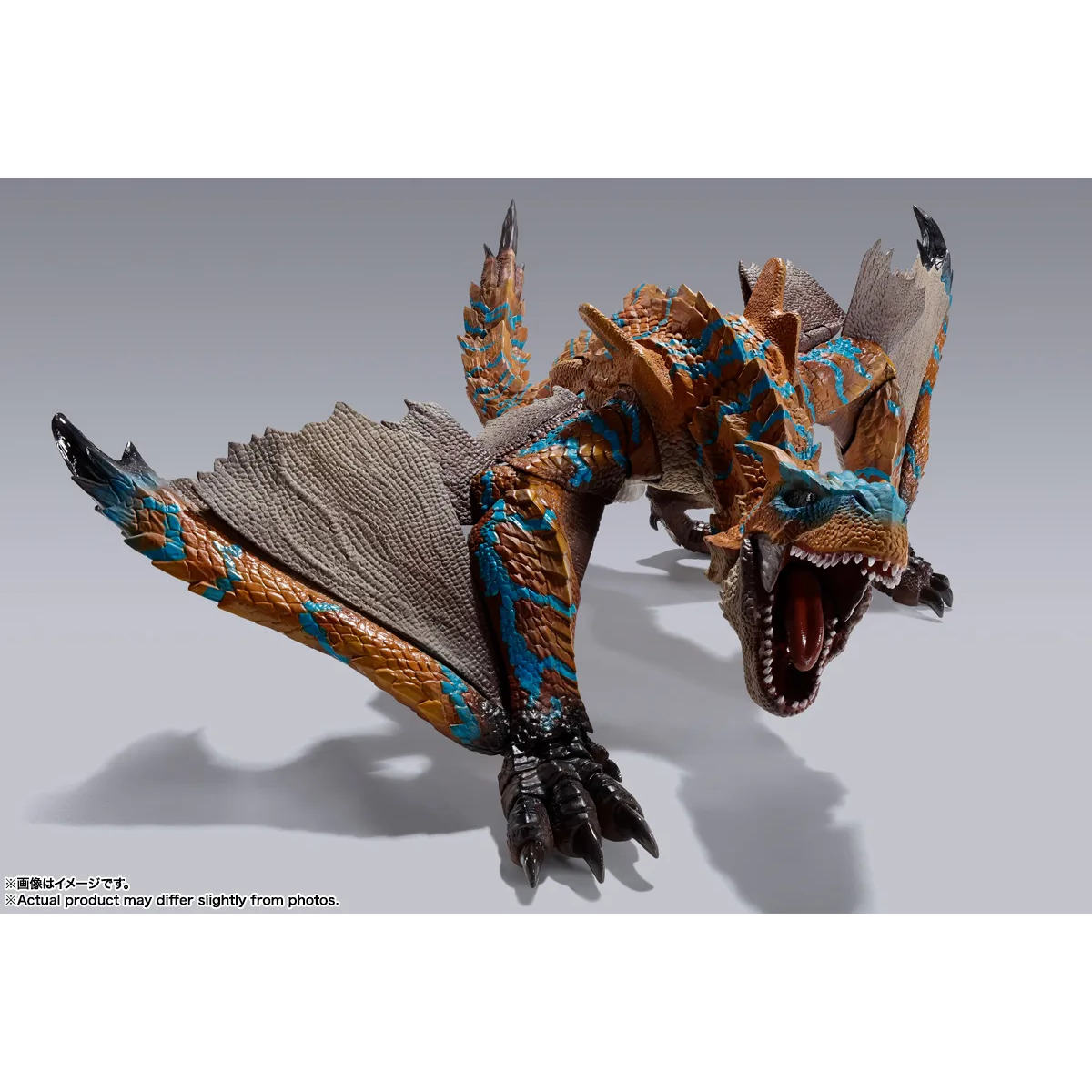 Tigrex Monster Hunter Rise S.H.MonsterArts Figure (8)