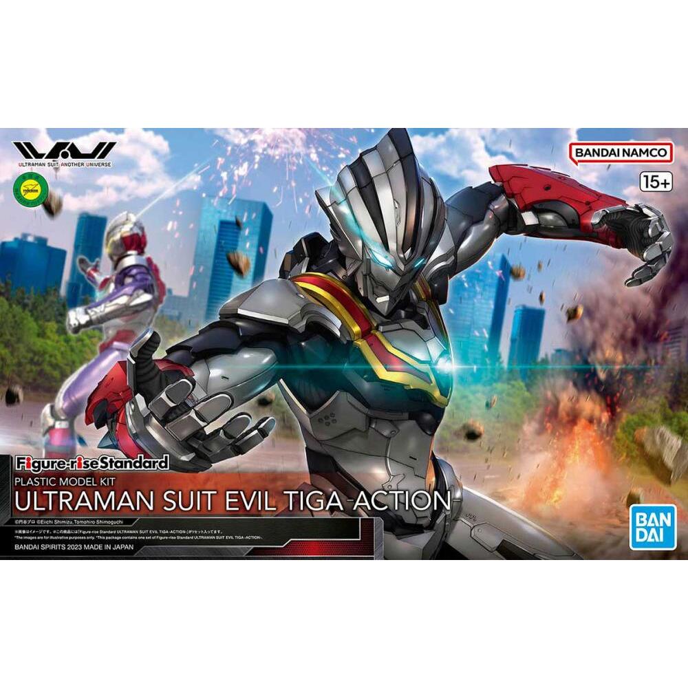 Ultraman Suit Evil Tiga Ultraman (Action Ver.) Model Kit (2)