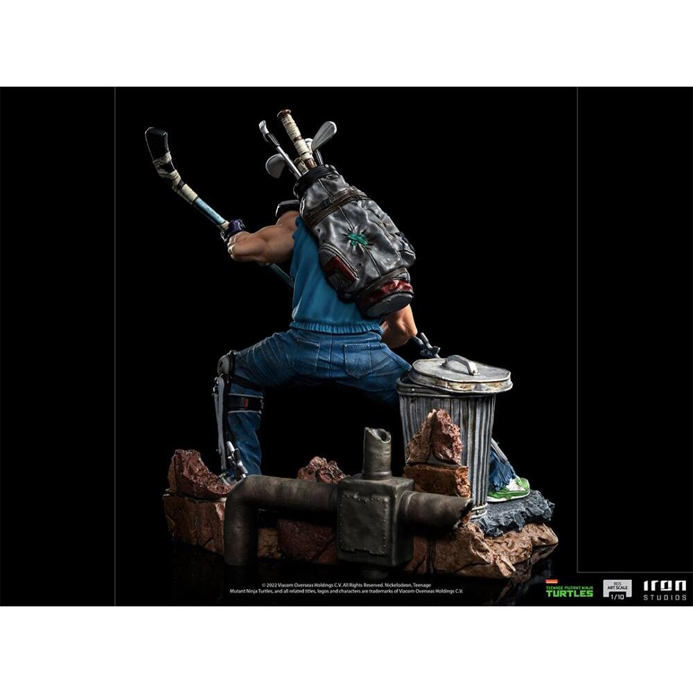 Casey Jones Teenage Mutant Ninja Turtles 110 Battle Diorama Art Scale Statue (14)