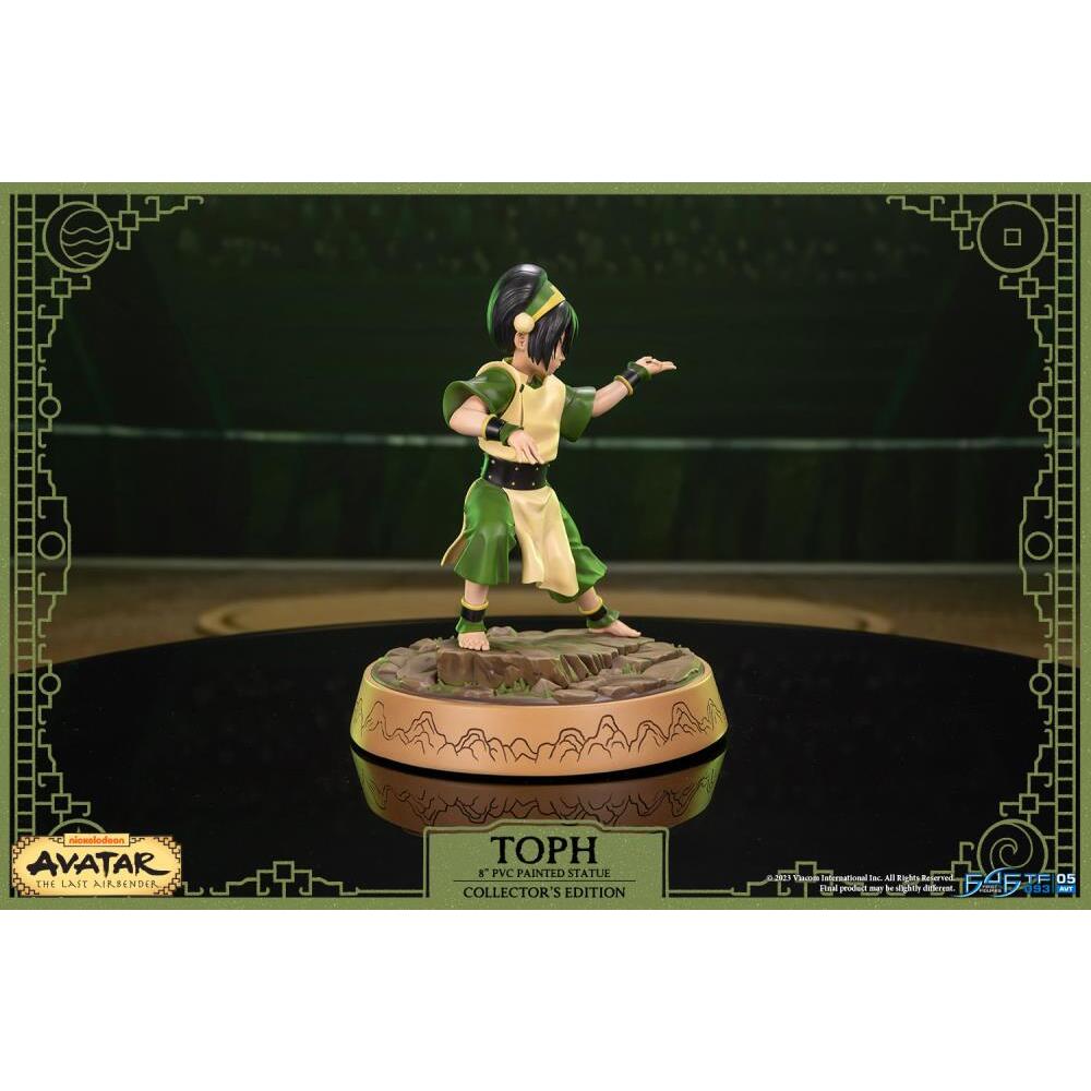 Toph Avatar The Last Airbender Collector’s Edition First 4 Figures PVC Statue (10)