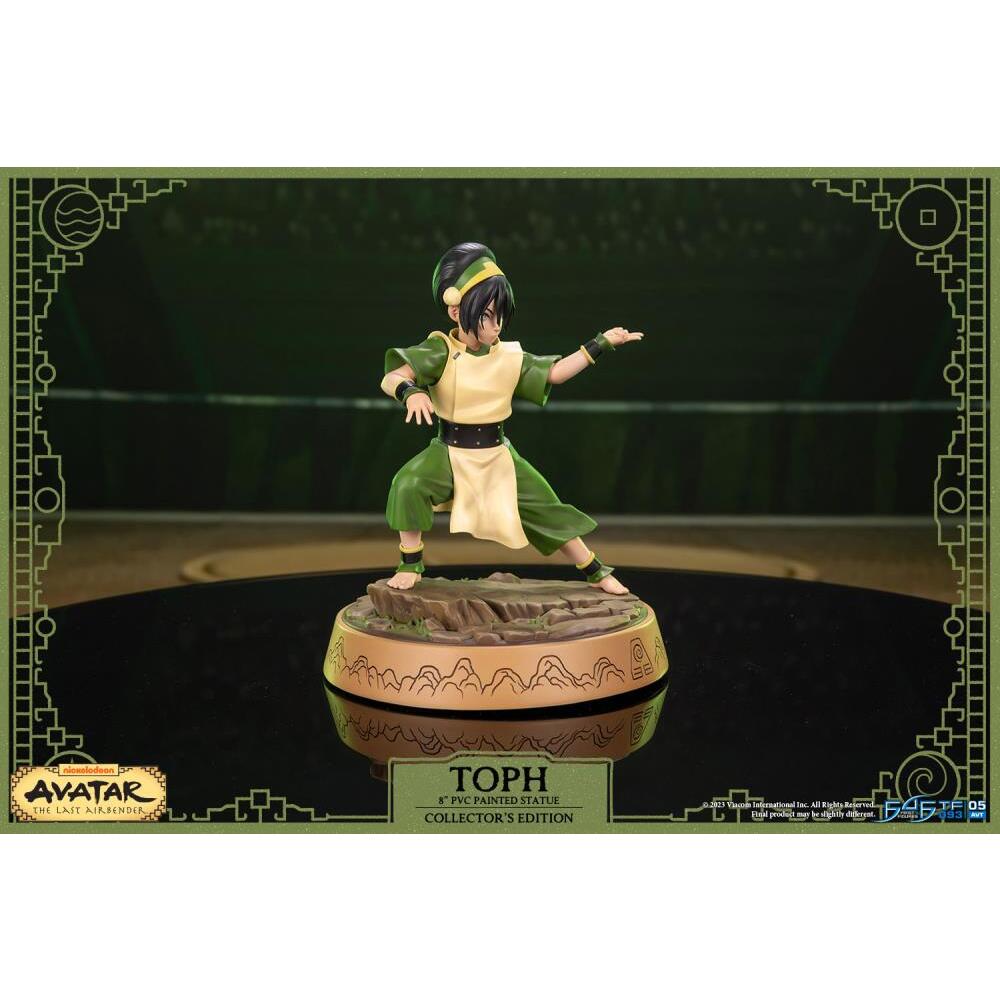 Toph Avatar The Last Airbender Collector’s Edition First 4 Figures PVC Statue (11)
