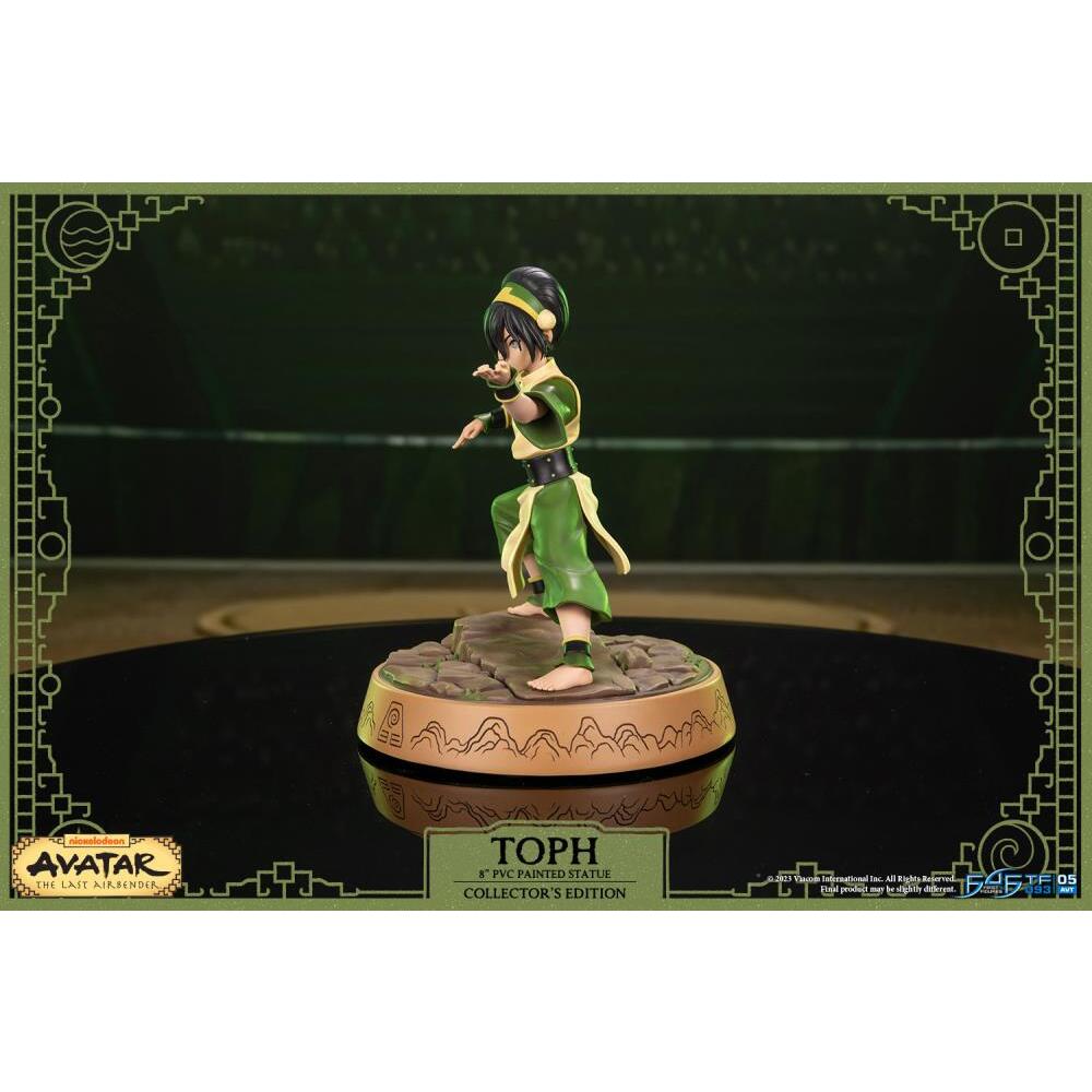 Toph Avatar The Last Airbender Collector’s Edition First 4 Figures PVC Statue (13)