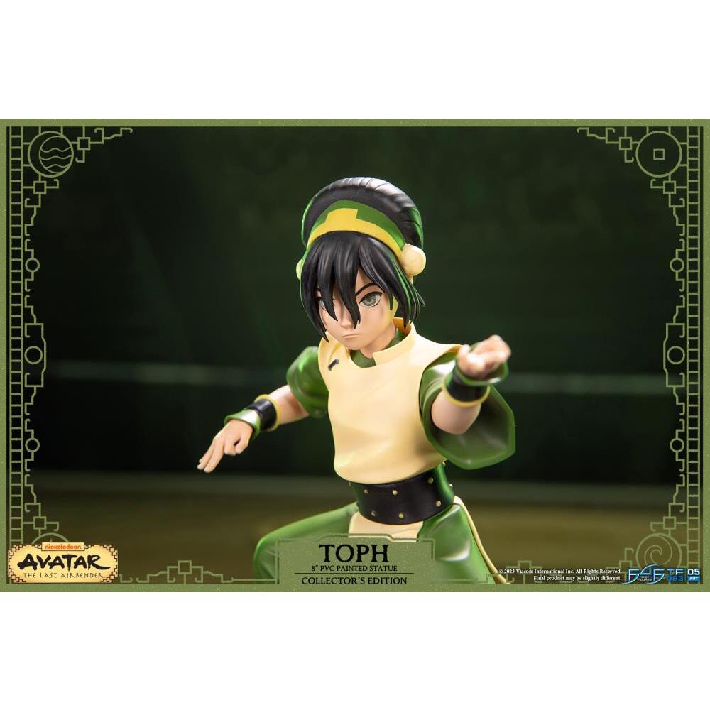 Toph Avatar The Last Airbender Collector’s Edition First 4 Figures PVC Statue (14)